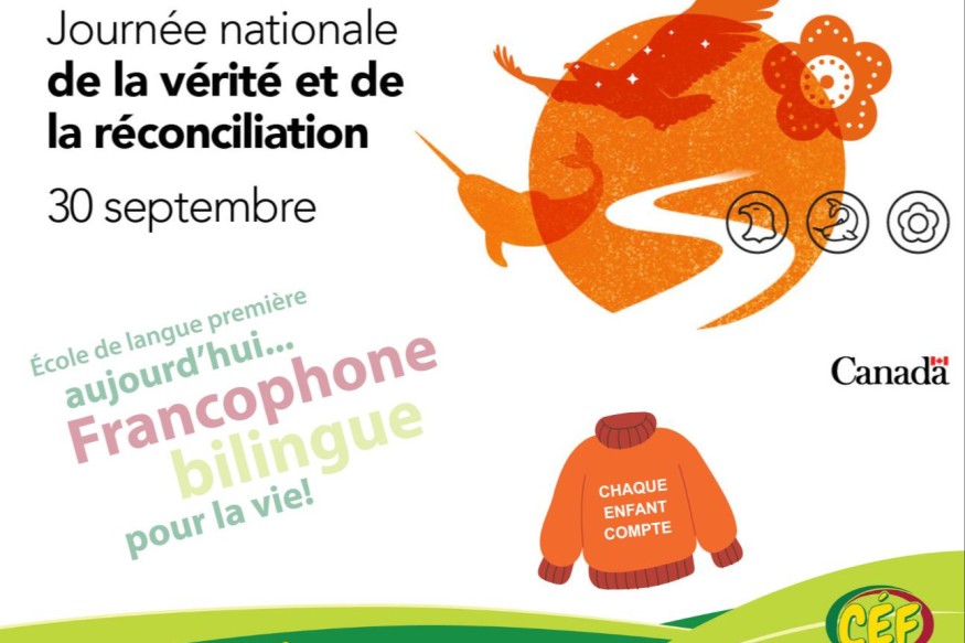 Le 30 septembre marque la Journée nationale de la vérité et de la réconciliation et la Journée du chandail orange